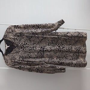 Rebecca Taylor 100% Silk Long Sleeve Dress